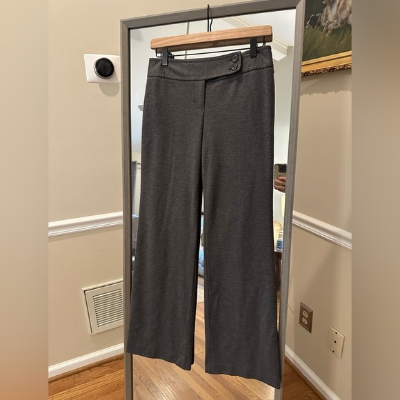 LOFT Women's Bootcut Pants Dark Gray - Picture 2 of 11
